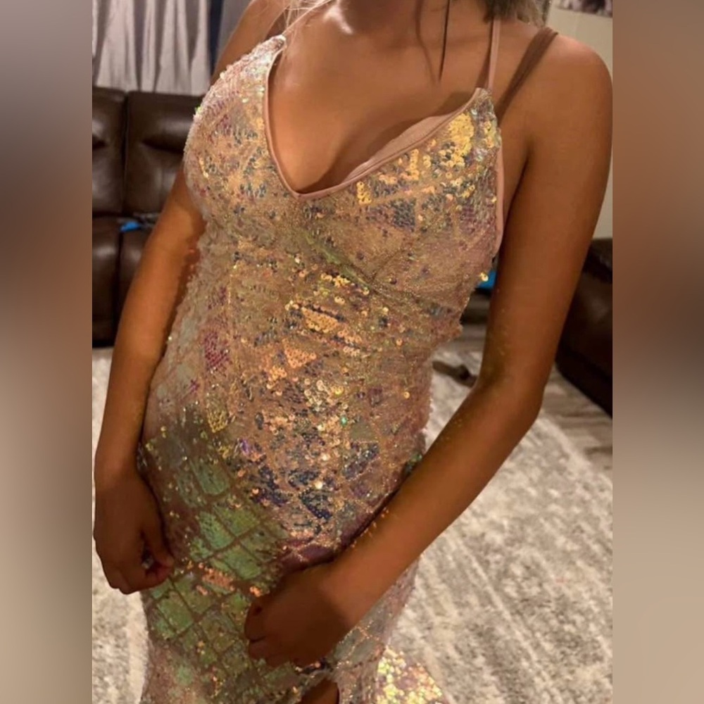 Sequin Embellished Dress